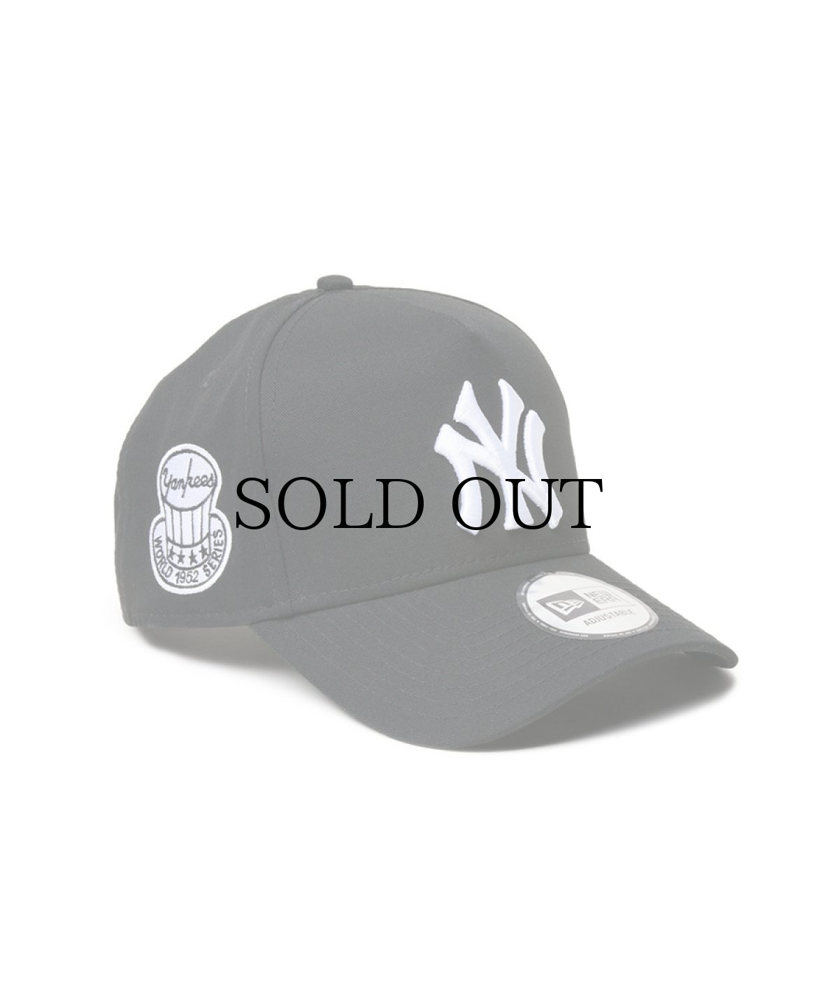 画像1: NEW ERA / 9FORTY A-Frame MLB Black & White ニューヨーク・ヤンキース クーパーズタウン  (1)
