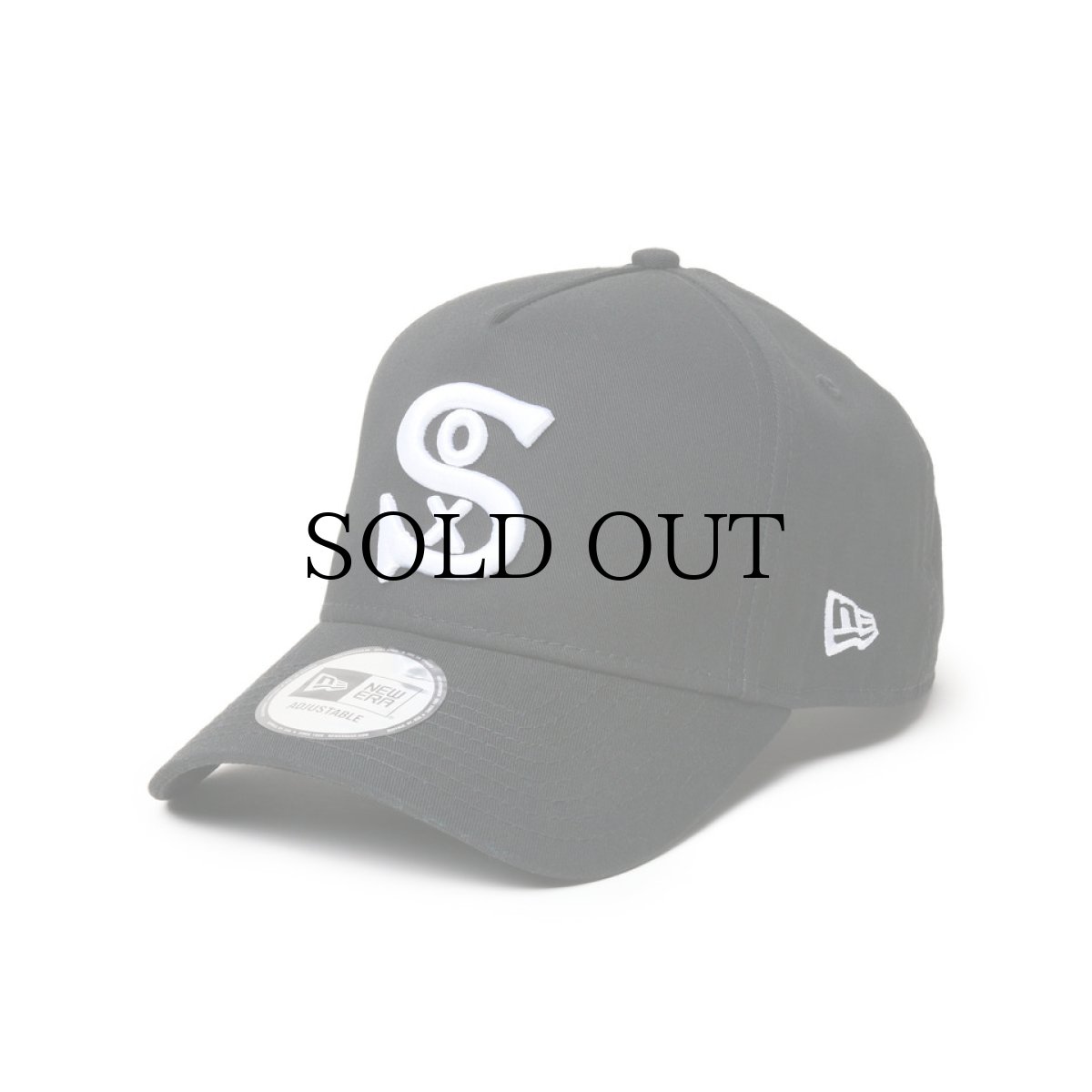 画像3: NEW ERA / 9FORTY A-Frame MLB Black & White シカゴ・ホワイトソックス クーパーズタウン (3)