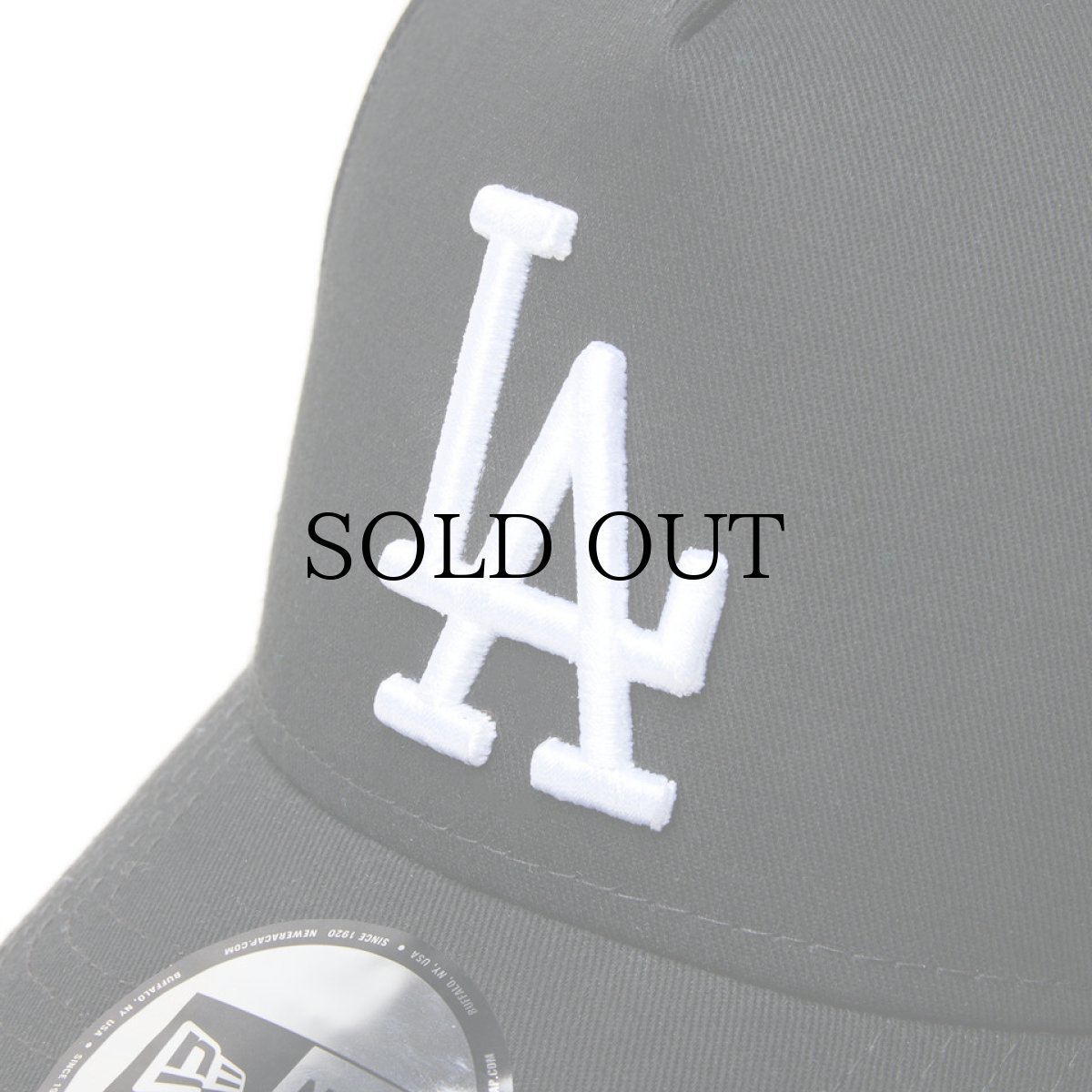 画像6: NEW ERA / 9FORTY A-Frame MLB Black & White ロサンゼルス・ドジャース クーパーズタウン (6)