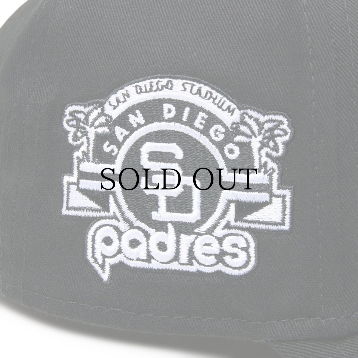 画像7: NEW ERA / 9FORTY A-Frame MLB Black & White サンディエゴ・パドレス クーパーズタウン (7)