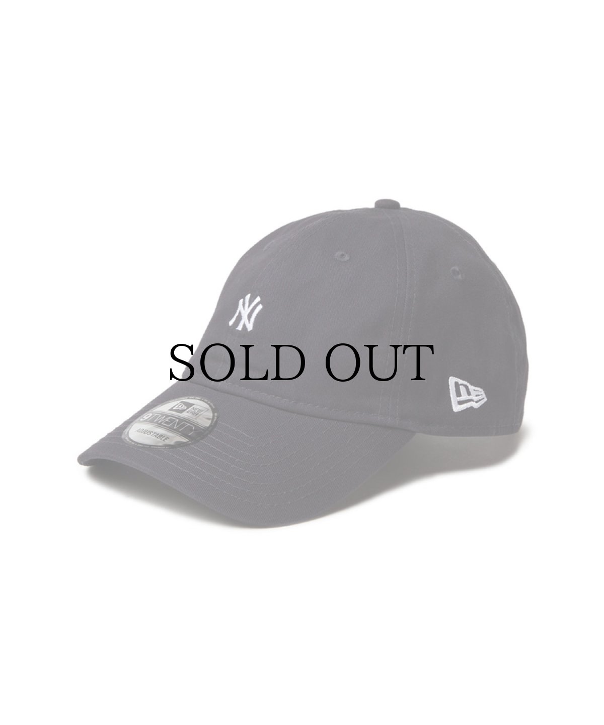 画像1: NEW ERA / 9TWENTY MLB Buckle ニューヨーク・ヤンキース ミニロゴ (1)