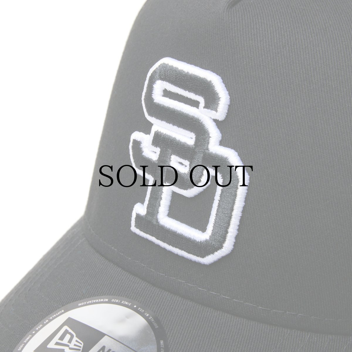 画像6: NEW ERA / 9FORTY A-Frame MLB Black & White サンディエゴ・パドレス クーパーズタウン (6)