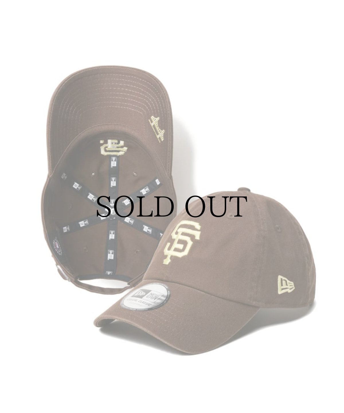 画像1: NEW ERA / カジュアルクラシック MLB Under Visor Logo サンフランシスコ・ジャイアンツ (1)
