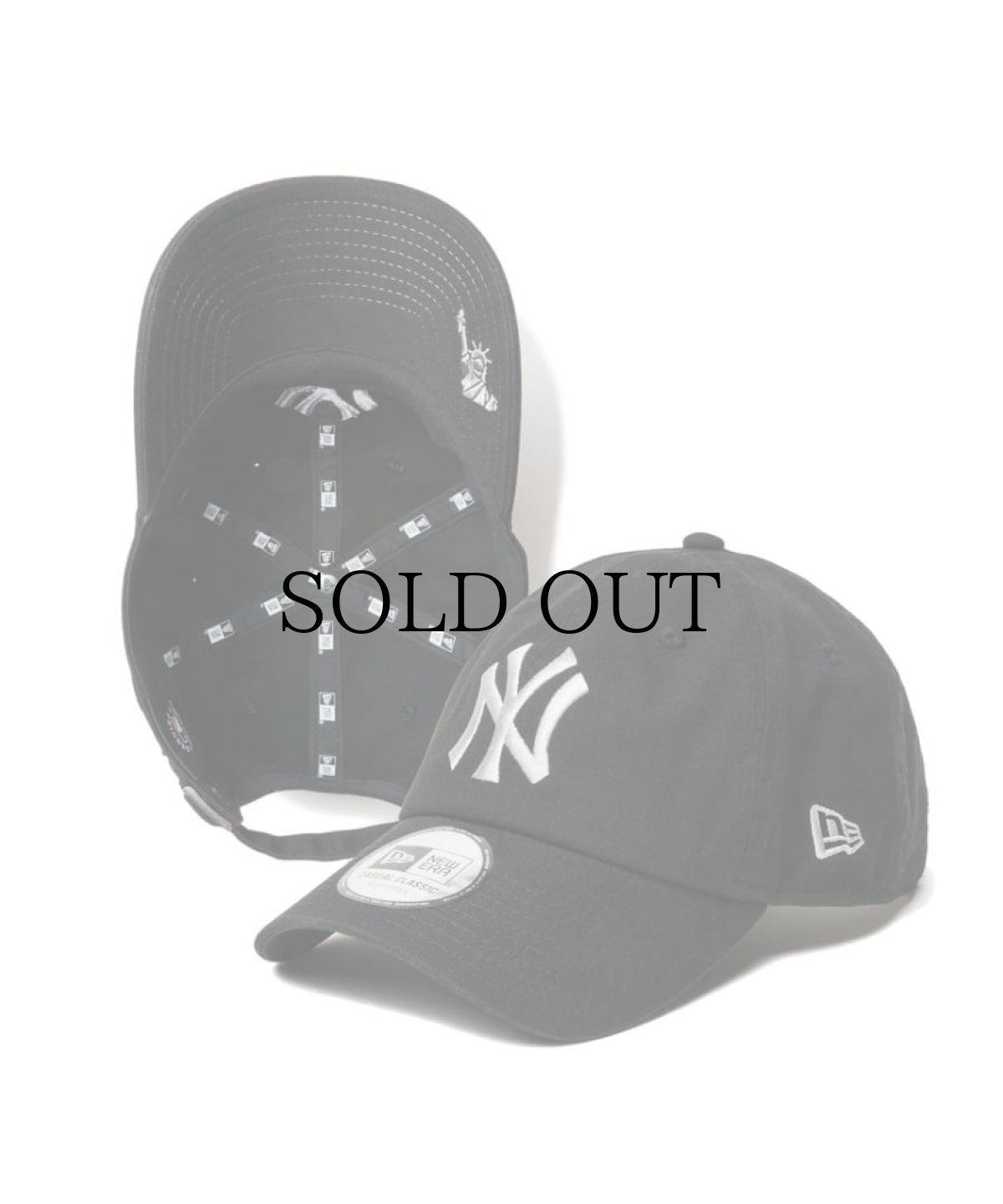 画像1: NEW ERA / カジュアルクラシック MLB Under Visor Logo ニューヨーク・ヤンキース (1)