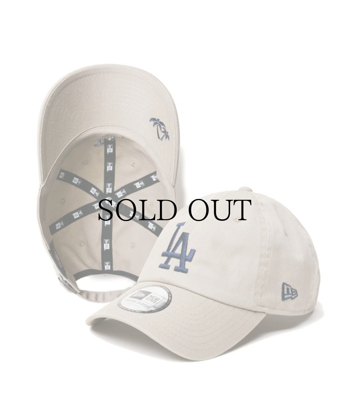 画像1: NEW ERA / カジュアルクラシック MLB Under Visor Logo ロサンゼルス・ドジャース (1)