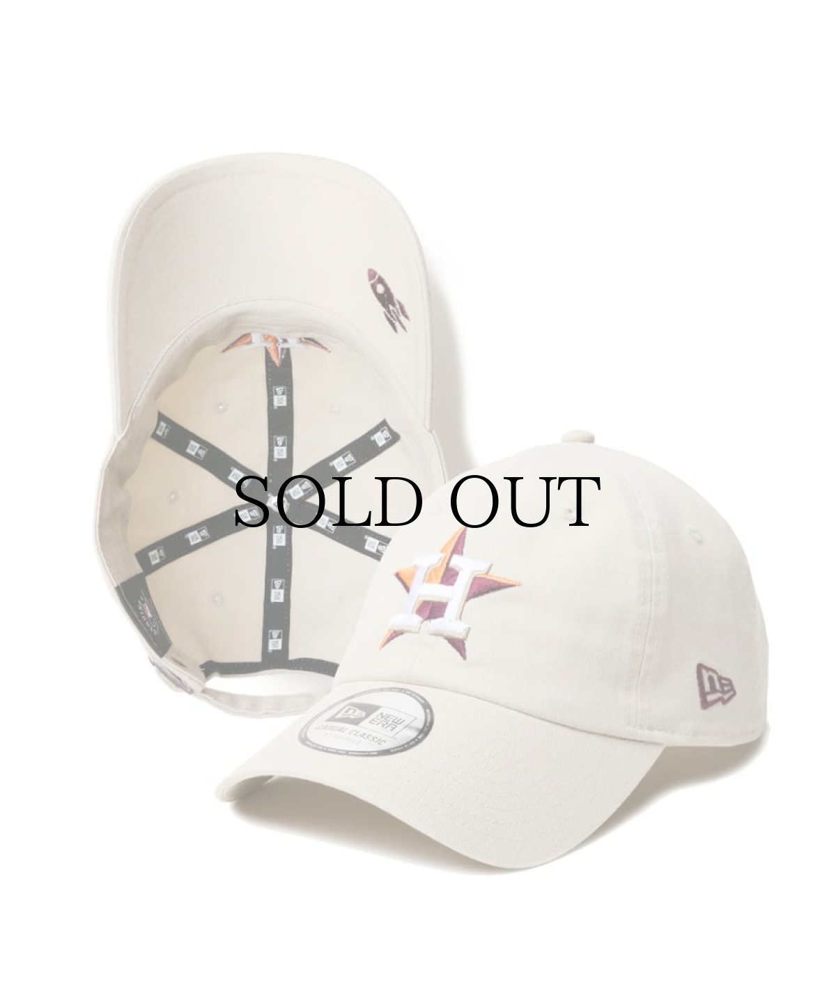 画像1: NEW ERA / カジュアルクラシック MLB Under Visor Logo ヒューストン・アストロズ (1)