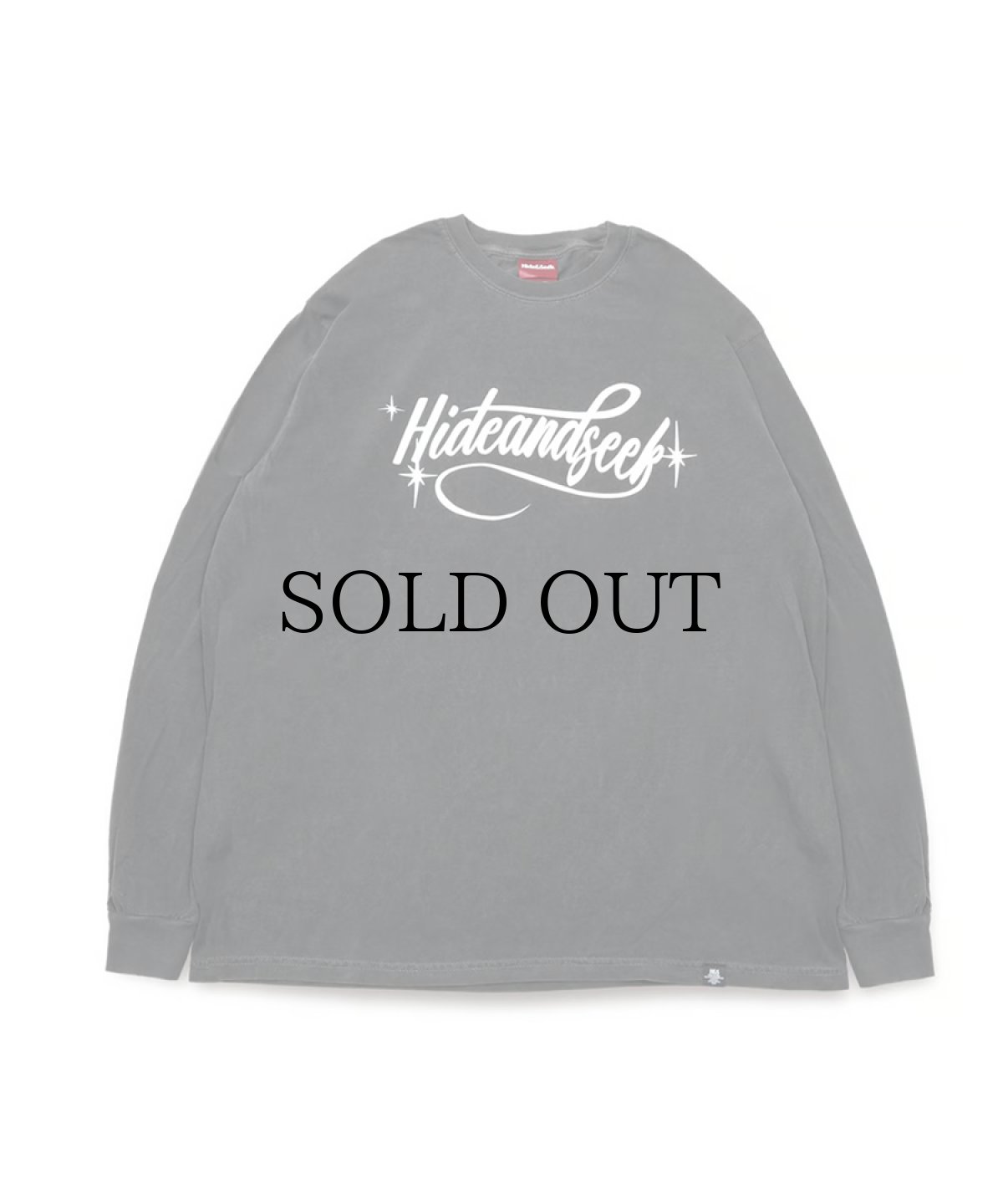 画像3: HIDEANDSEEK(ハイドアンドシーク) / Cursive Logo L/S Tee (3)