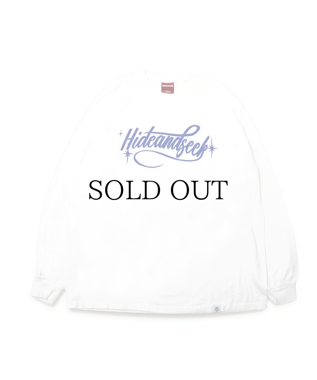 画像2: HIDEANDSEEK(ハイドアンドシーク) / Cursive Logo L/S Tee (2)