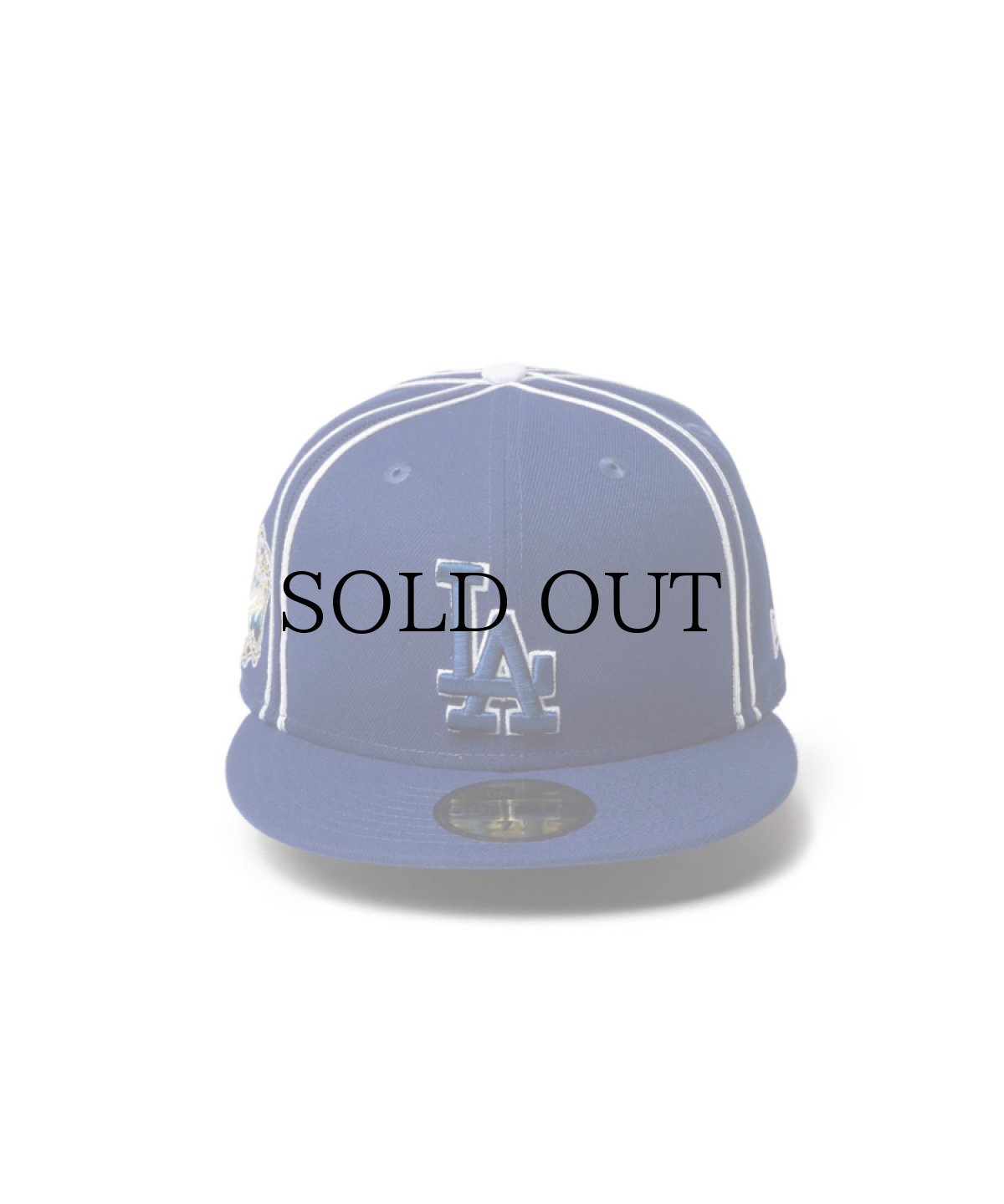 画像5: NEW ERA / 59FIFTY MLB Piping ロサンゼルス・ドジャース ダークロイヤル (5)