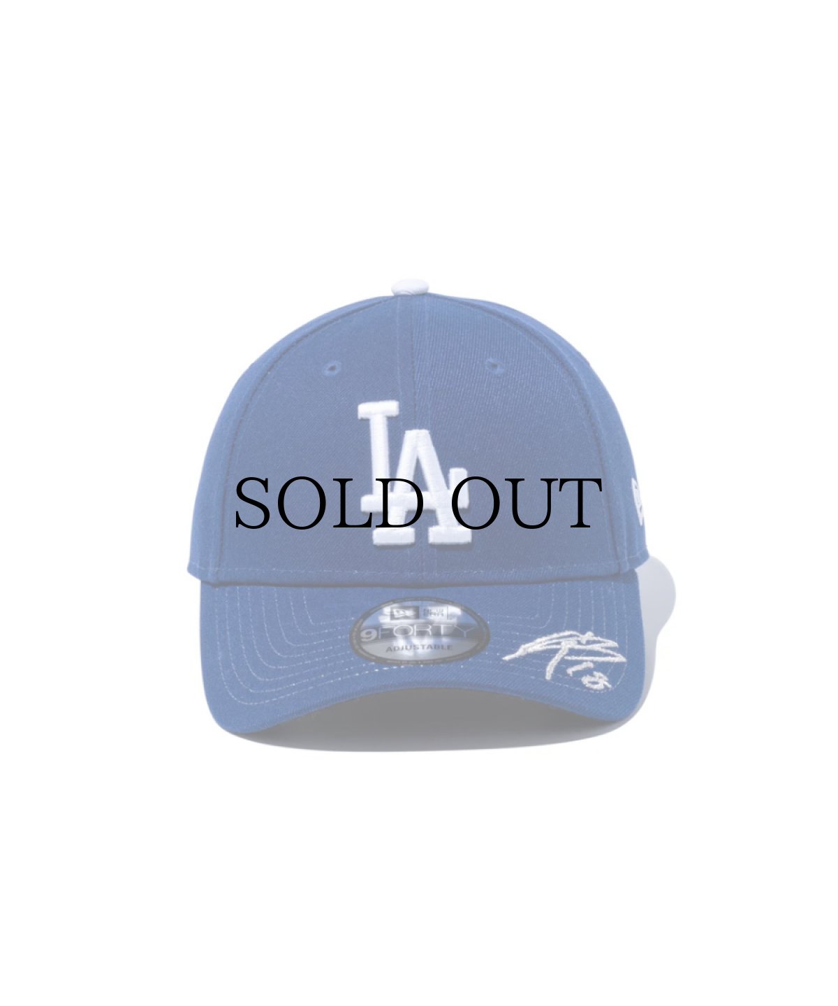 画像2: NEW ERA / 9FORTY MLB Signature ロサンゼルス・ドジャース 山本由伸 ダークロイヤル (2)