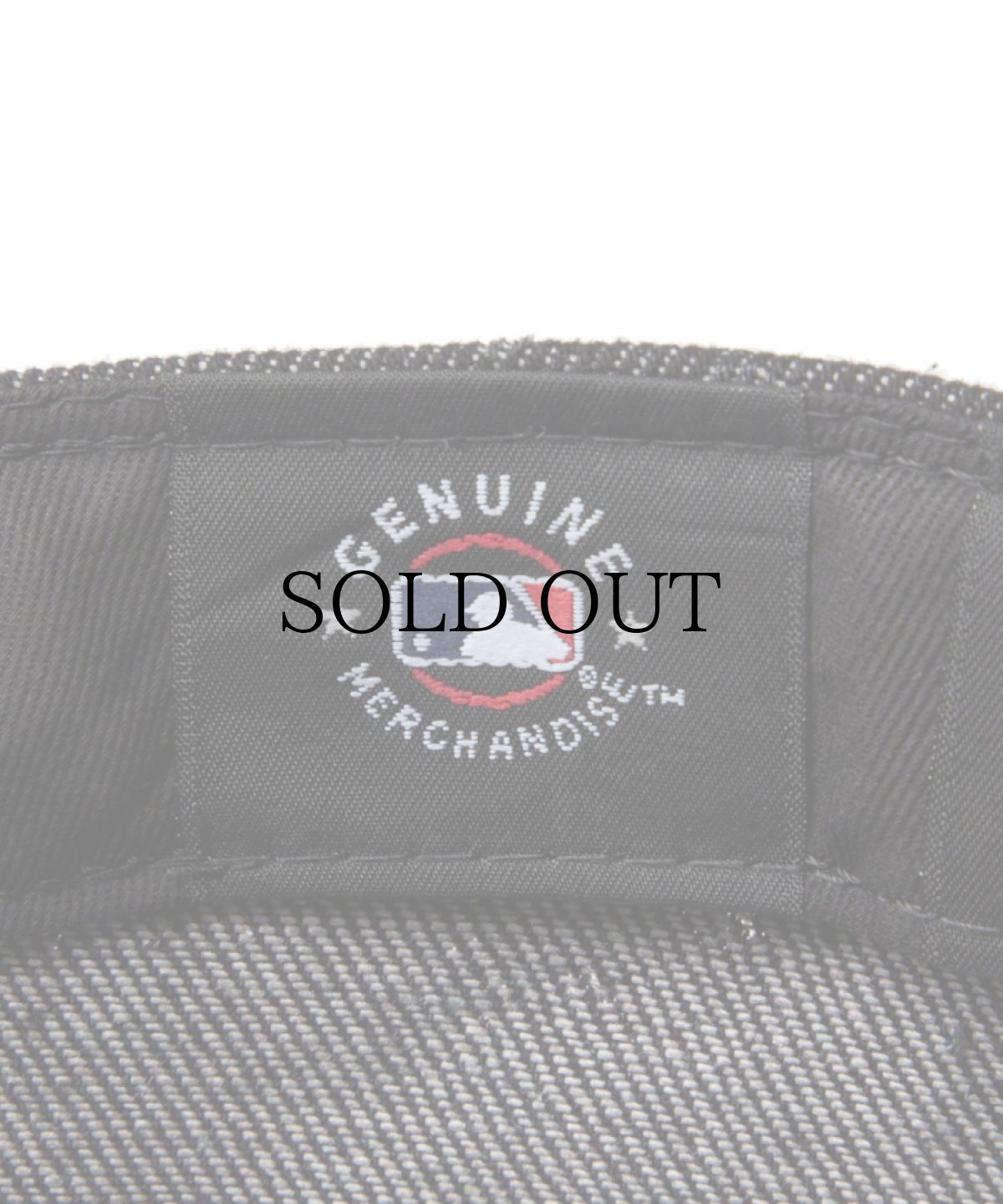 画像6: NEW ERA / 59FIFTY Denim Monogram シカゴ・ホワイトソックス ブラックデニム ブラックバイザー (6)