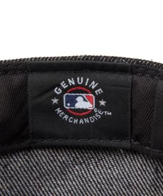 画像6: NEW ERA / 59FIFTY Denim Monogram シカゴ・ホワイトソックス ブラックデニム ブラックバイザー (6)