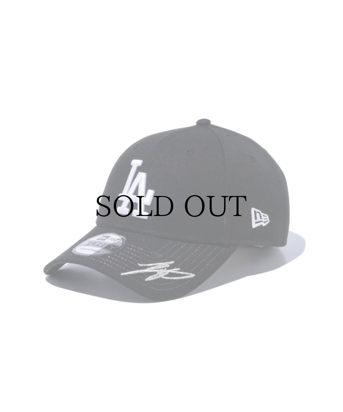 画像1: NEW ERA / 9FORTY MLB Signature ロサンゼルス・ドジャース 大谷翔平 ブラック (1)