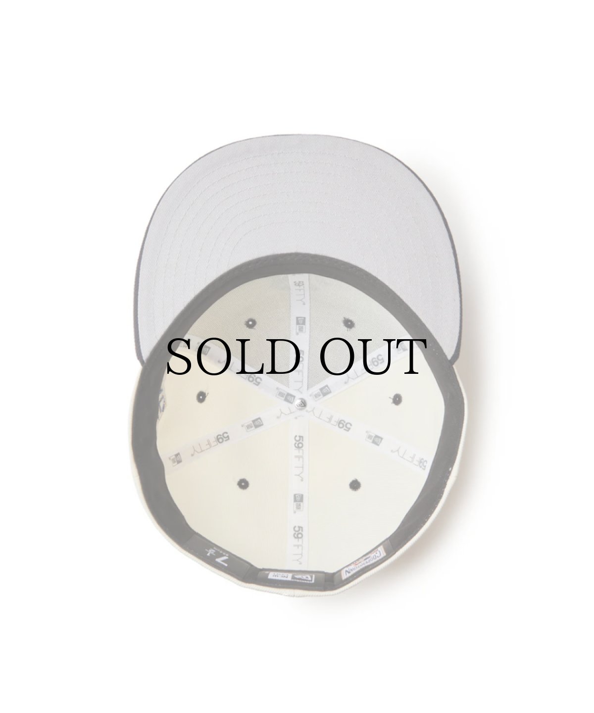 画像5: NEW ERA / 59FIFTY MLB Wool Visor ニューヨーク・ヤンキース クローム ネイビーバイザー (5)