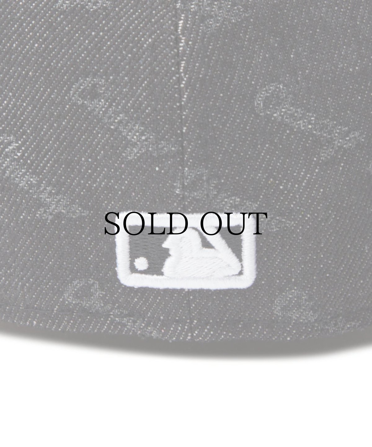 画像5: NEW ERA / 59FIFTY Denim Monogram シカゴ・ホワイトソックス ブラックデニム ブラックバイザー (5)