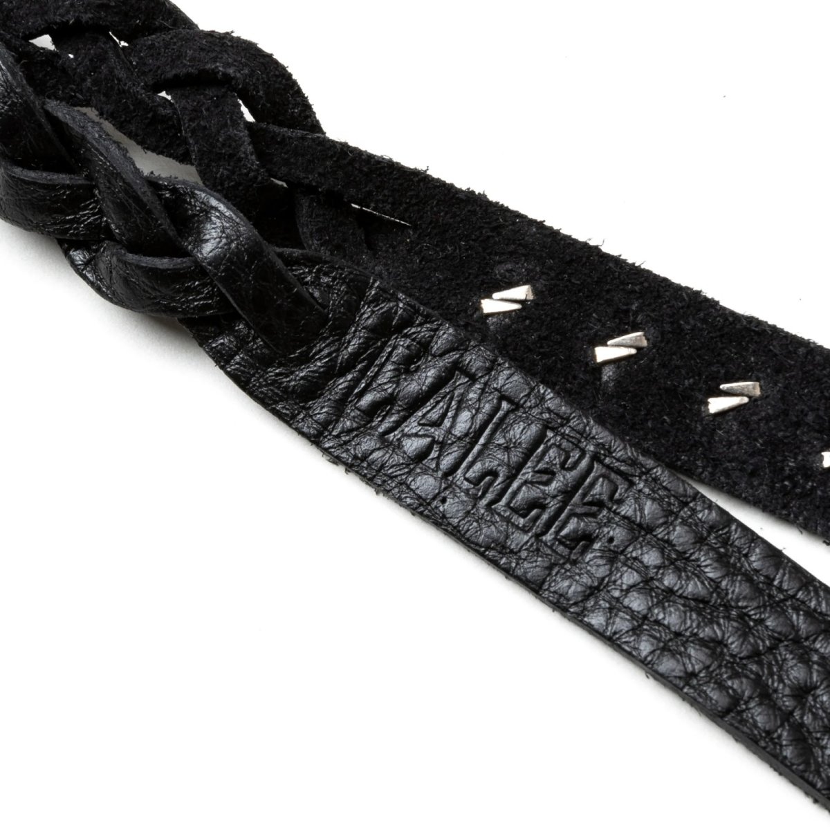 画像7: CALEE(キャリー) / STUDS & KNITTING LEATHER LONG KEY RING <TYPE A> (7)