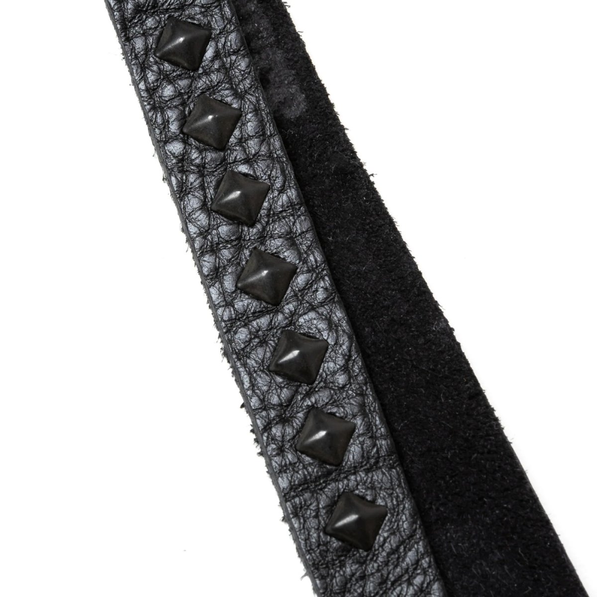 画像6: CALEE(キャリー) / STUDS & KNITTING LEATHER LONG KEY RING <TYPE A> (6)