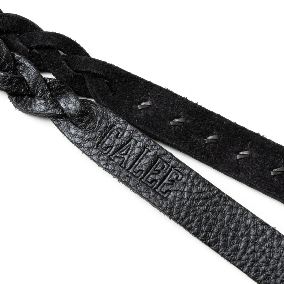 画像8: CALEE(キャリー) / STUDS & KNITTING LEATHER LONG KEY RING <TYPE A> (8)