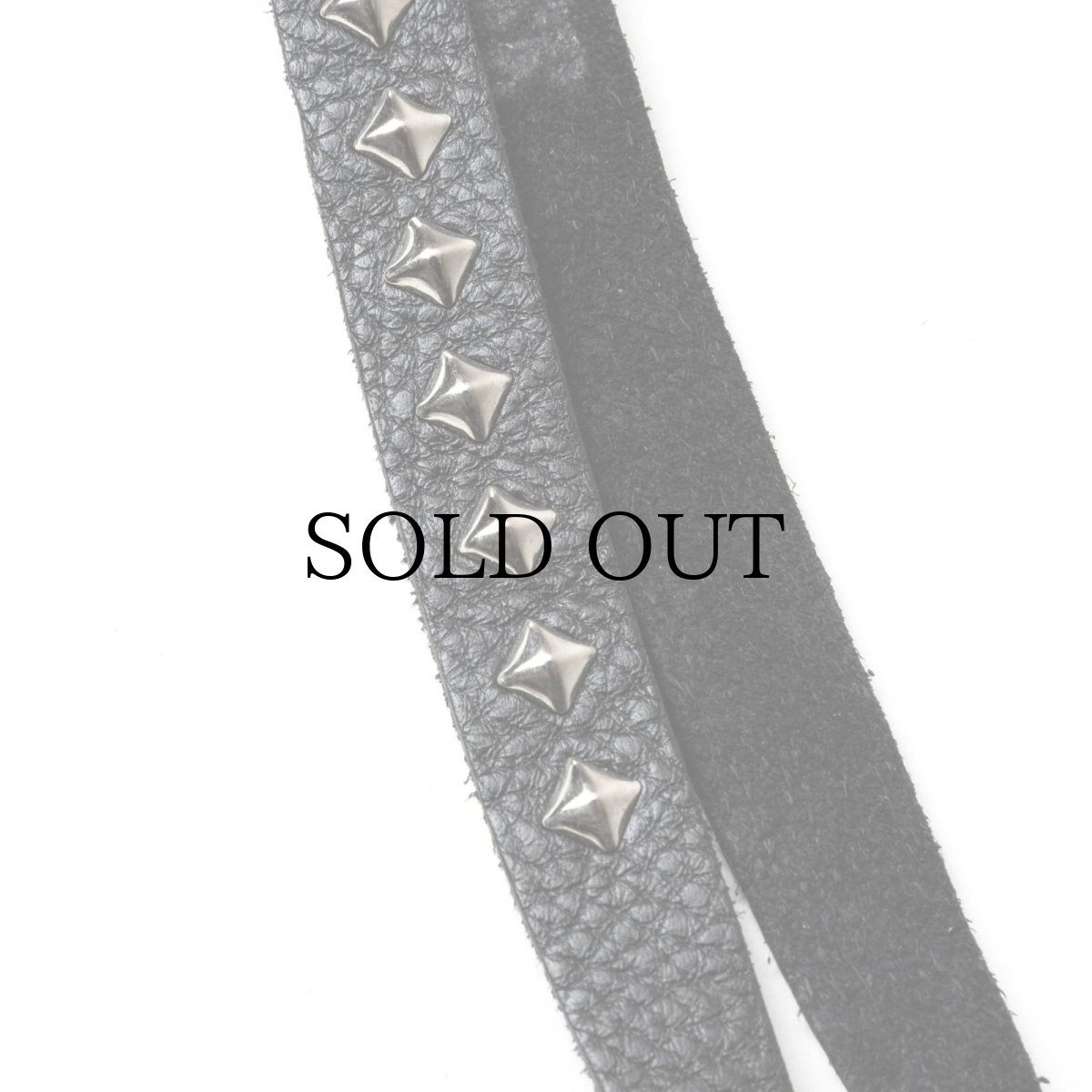 画像5: CALEE(キャリー) / STUDS & KNITTING LEATHER LONG KEY RING ＜TYPE A＞ (5)