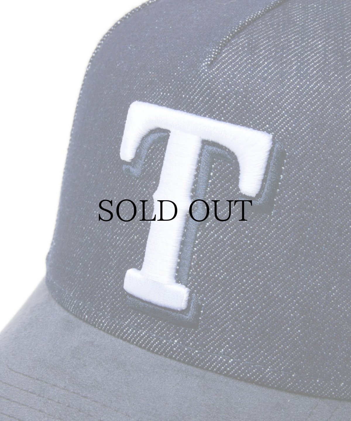 画像6: NEW ERA / 9FORTY A-Frame MLB Denim 2-Tone テキサス・レンジャーズ インディゴデニム ネイビースウェードバイザー (6)