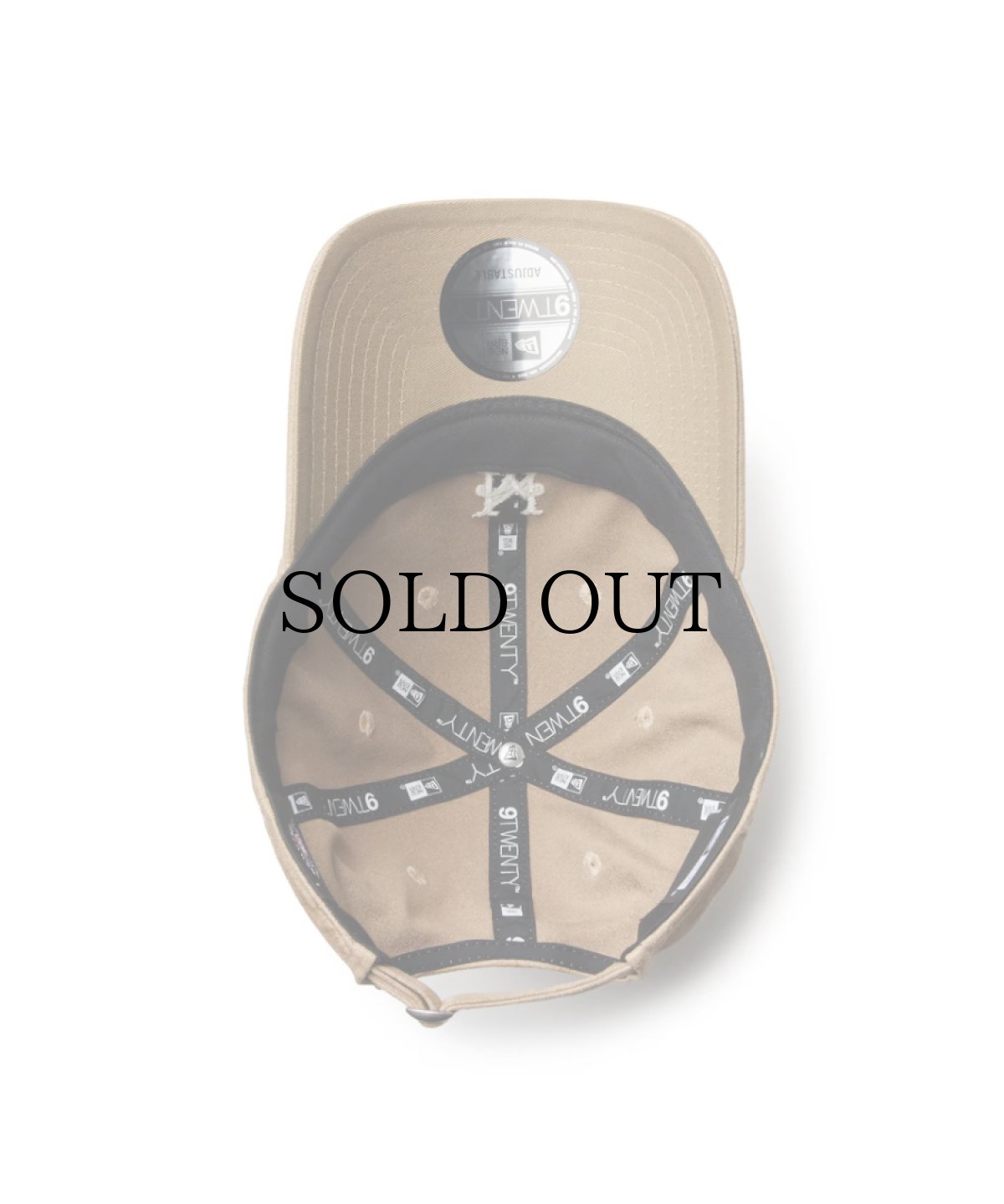 画像4: NEW ERA / 9TWENTY MLB Synthetic Suede ニューヨーク・メッツ ベージュ (4)