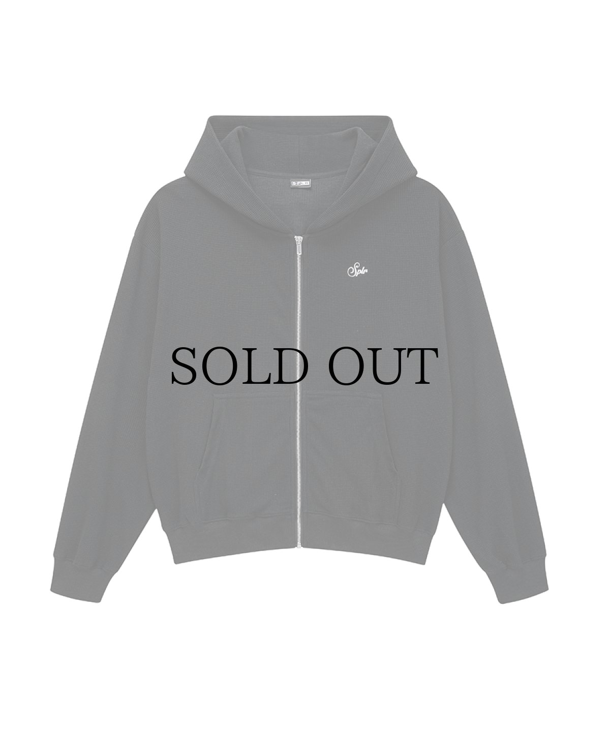 画像2: SPLR / Waffle Zip Hoodie (2)