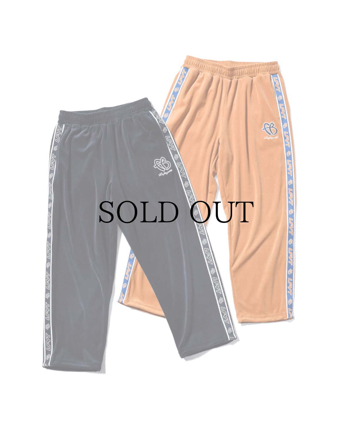 画像1: 【30%OFF】 LFYT(ラファイエット) / LFYT x FUBU VELOUR TRACK PANTS (1)