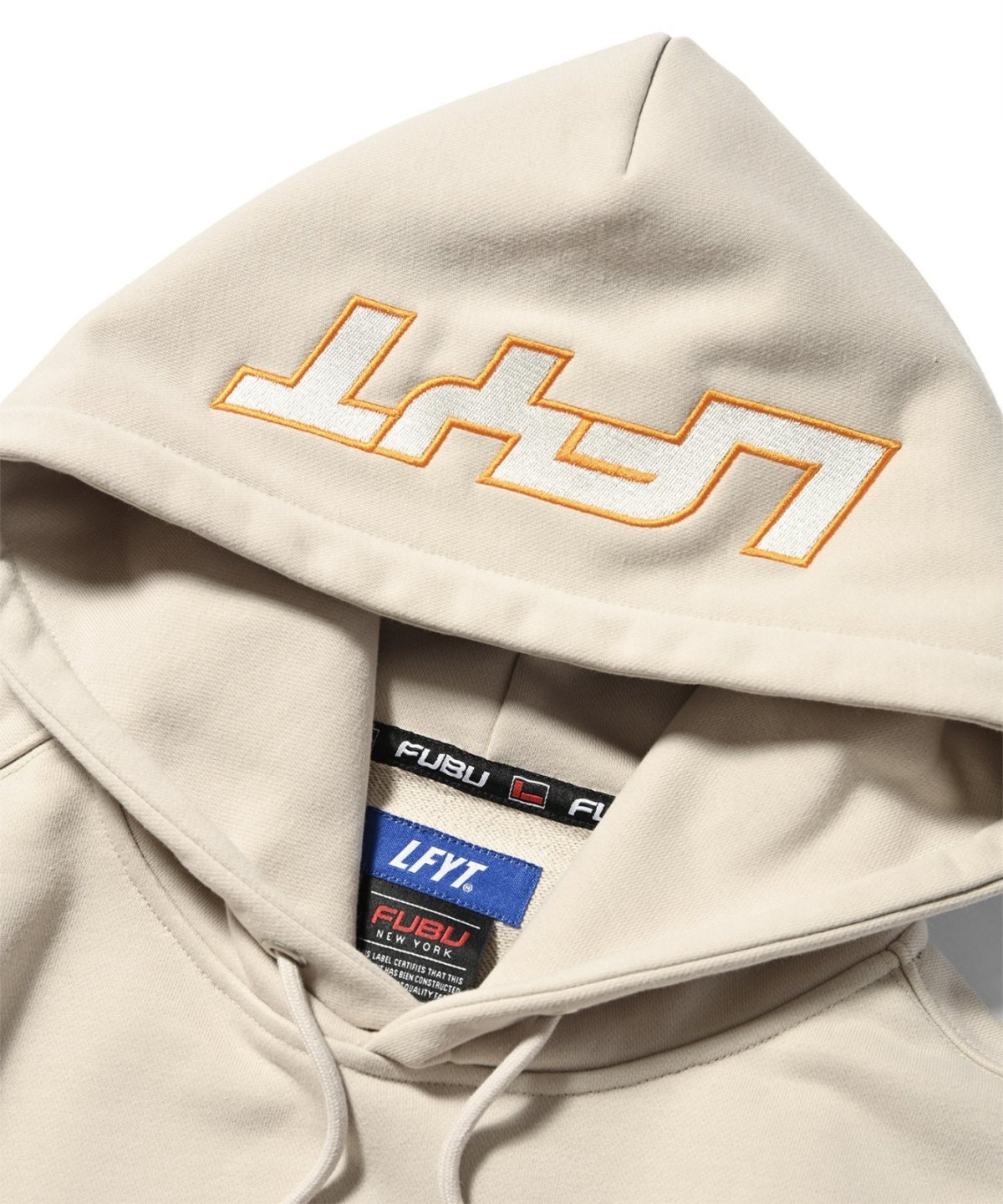 画像10: 【40%OFF】 LFYT(ラファイエット) / LFYT x FUBU CHENILLE PATCH HOODIE (10)