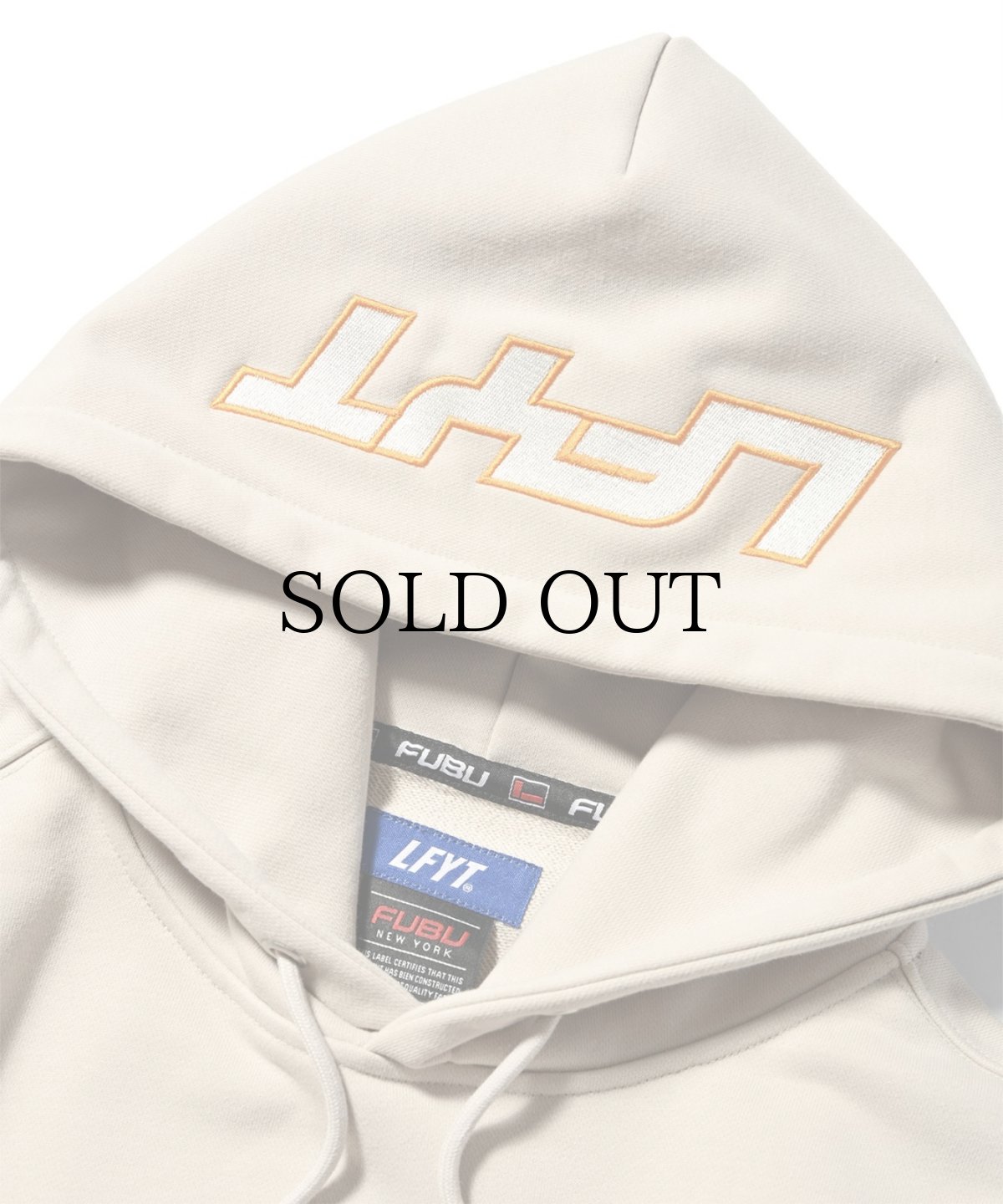 画像10: 【40%OFF】 LFYT(ラファイエット) / LFYT x FUBU CHENILLE PATCH HOODIE (10)