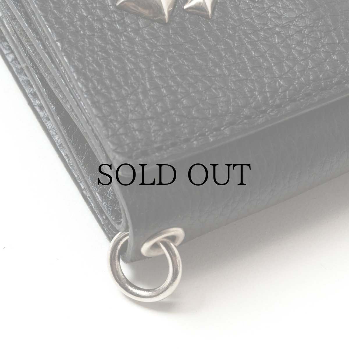 画像4: CALEE(キャリー) / STUDS LEATHER MULTI WALLET (4)