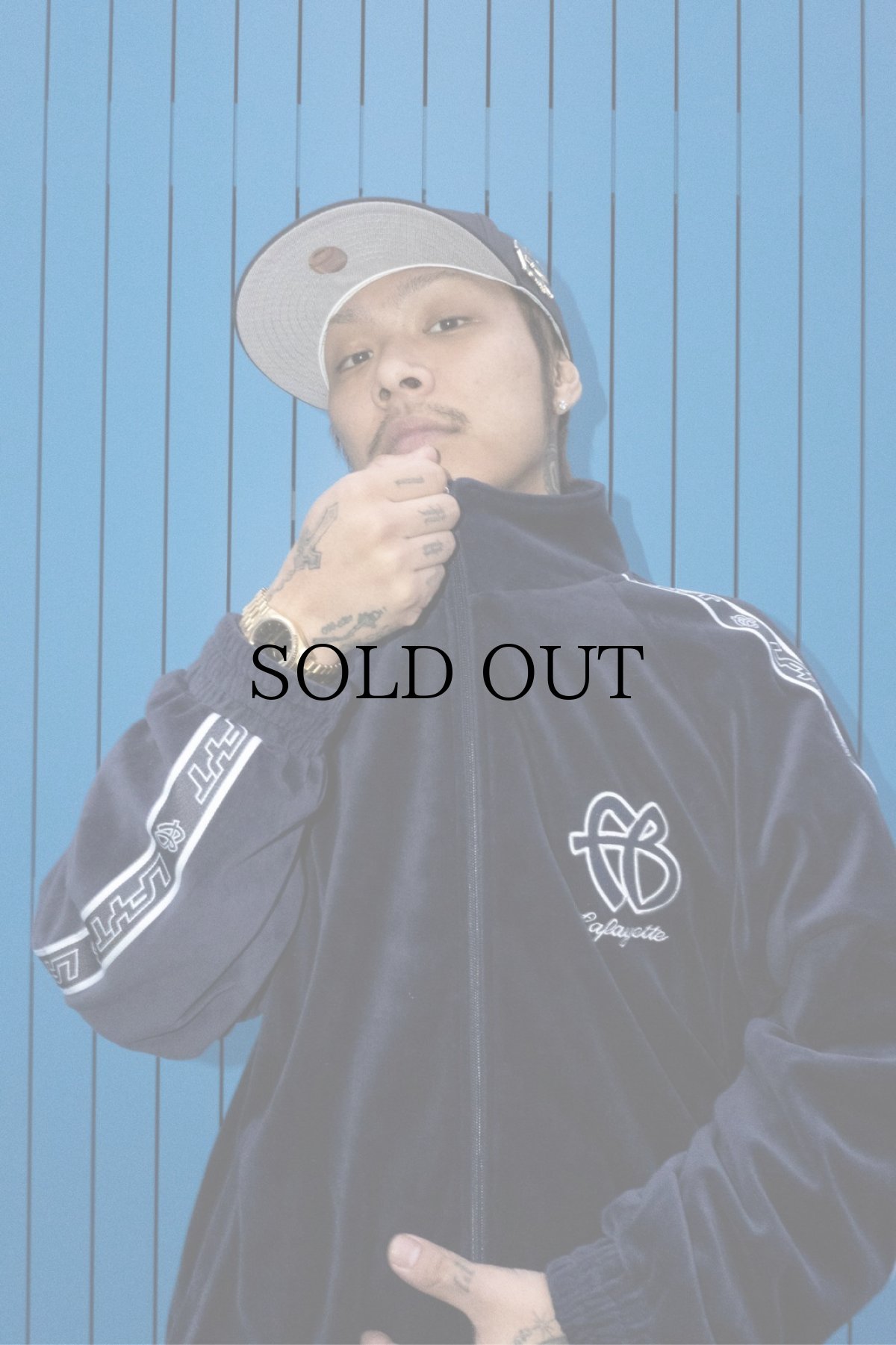 画像19: 【30%OFF】 LFYT(ラファイエット) / LFYT x FUBU VELOUR TRACK JACKET (19)