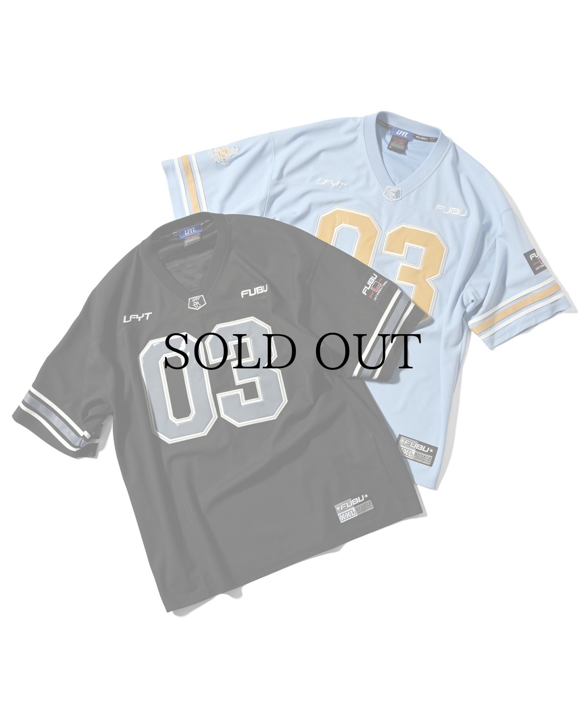 画像1: 【40%OFF】 LFYT(ラファイエット) / LFYT x FUBU FOOTBALL JERSEY (1)