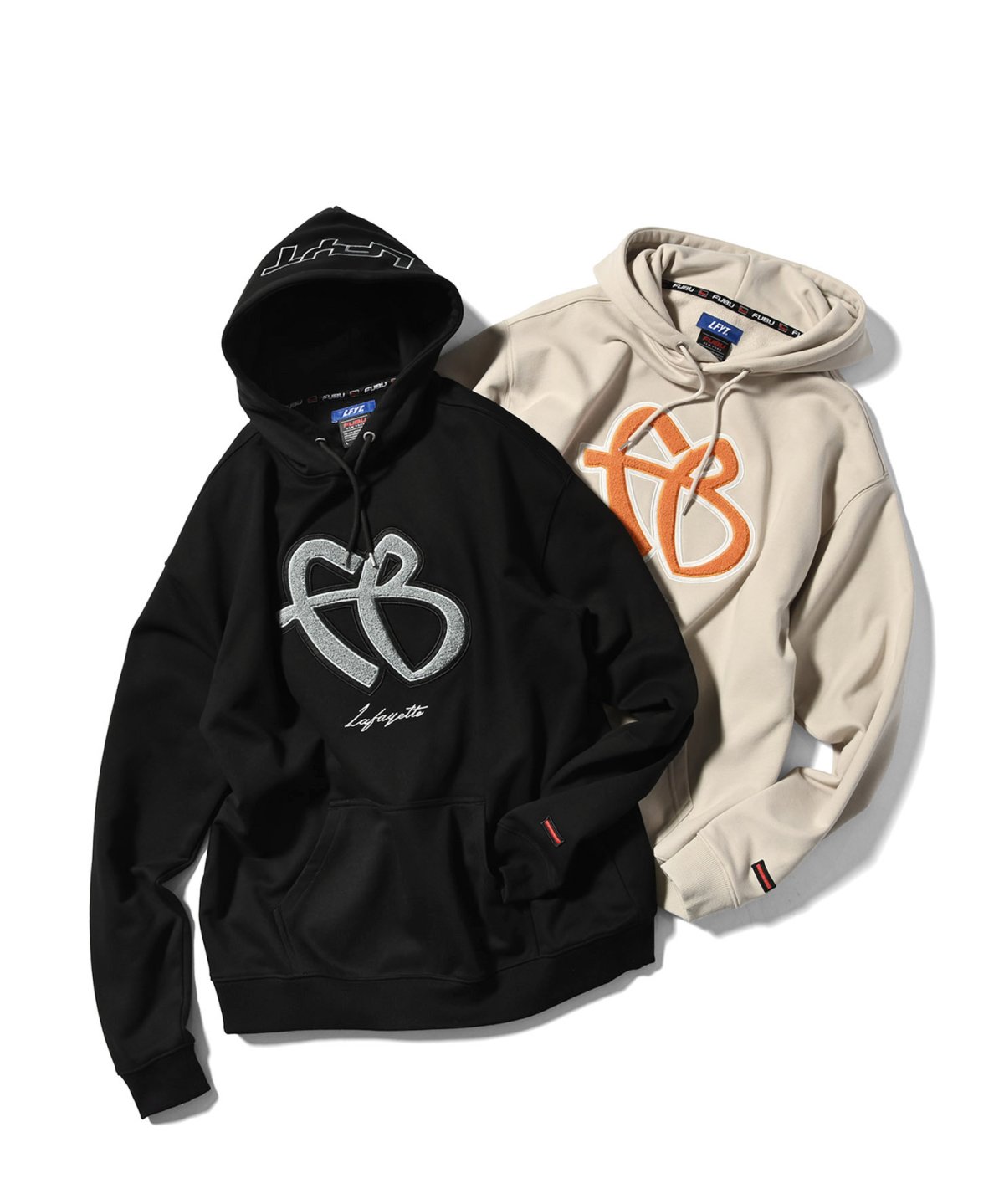 画像2: 【40%OFF】 LFYT(ラファイエット) / LFYT x FUBU CHENILLE PATCH HOODIE (2)