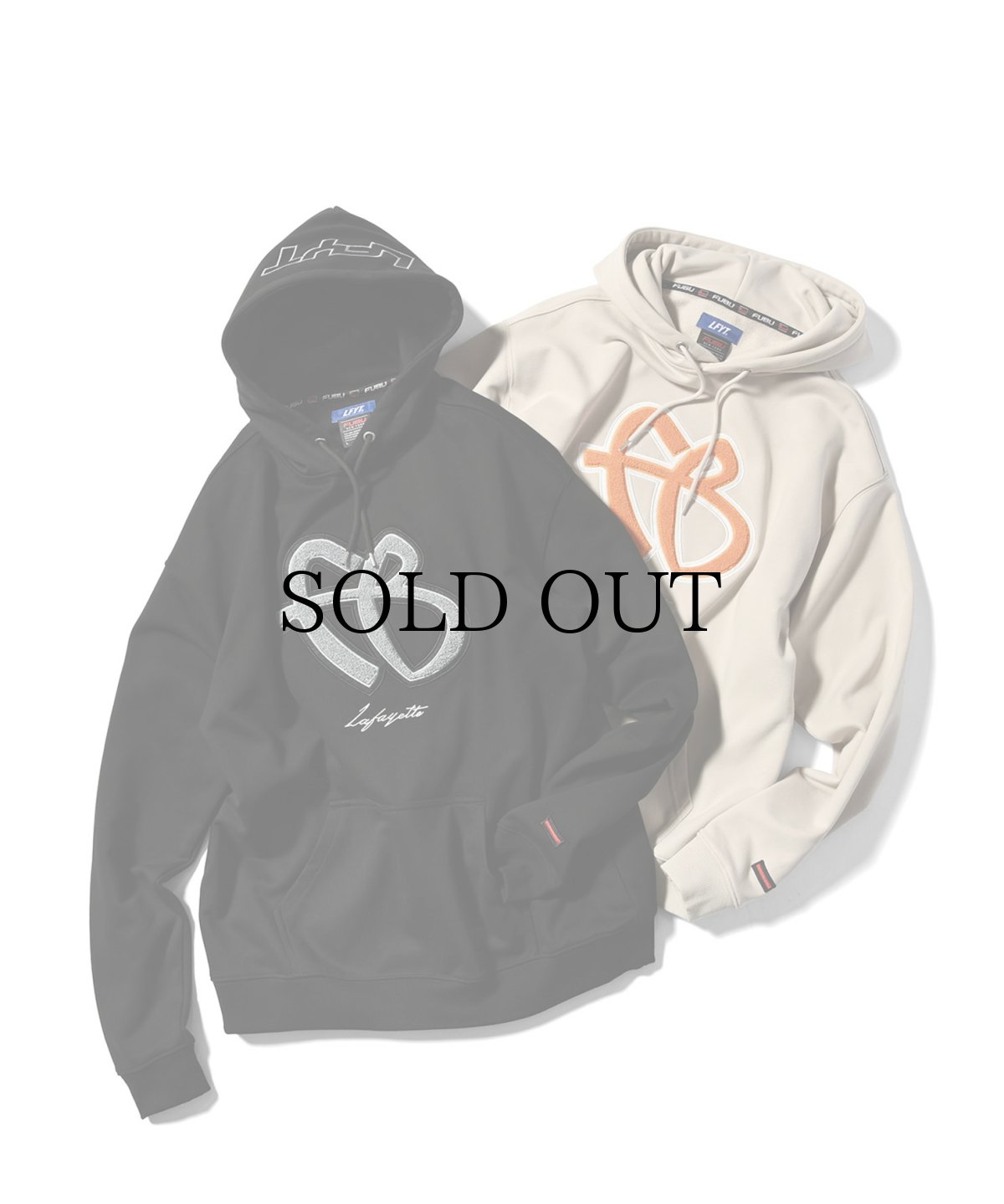 画像2: 【40%OFF】 LFYT(ラファイエット) / LFYT x FUBU CHENILLE PATCH HOODIE (2)
