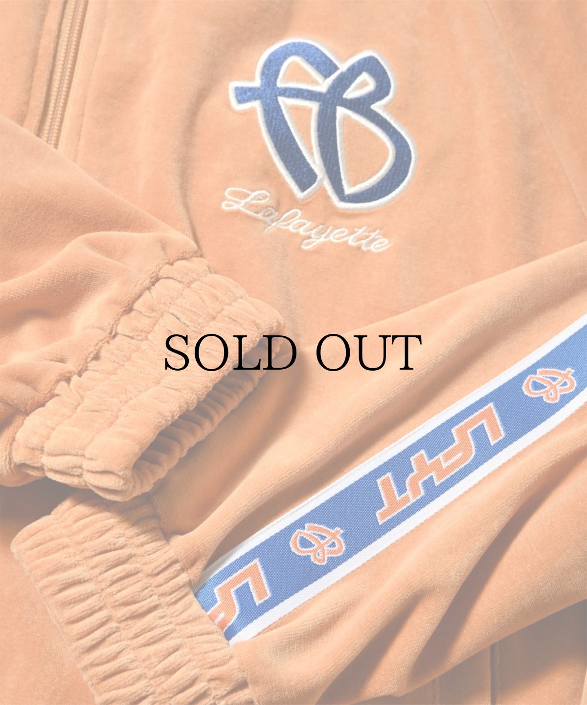 画像10: 【30%OFF】 LFYT(ラファイエット) / LFYT x FUBU VELOUR TRACK JACKET (10)