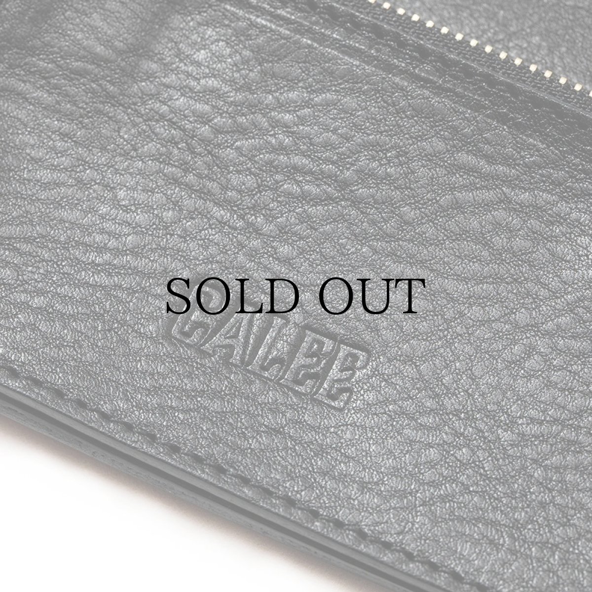 画像9: CALEE(キャリー) / STUDS LEATHER FLAP HALF WALLET (9)