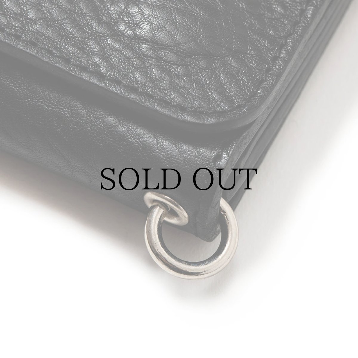 画像4: CALEE(キャリー) / STUDS LEATHER FLAP HALF WALLET (4)