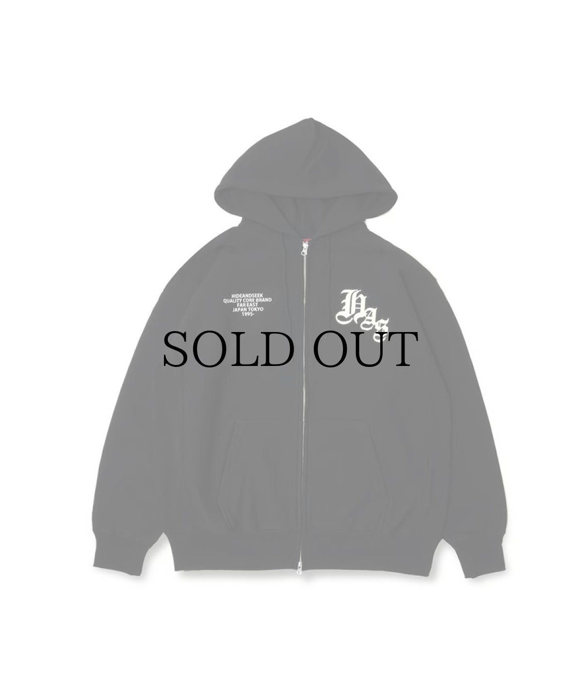 画像2: HIDEANDSEEK(ハイドアンドシーク) / HAS Zip Hooded Sweat Shirt (2)