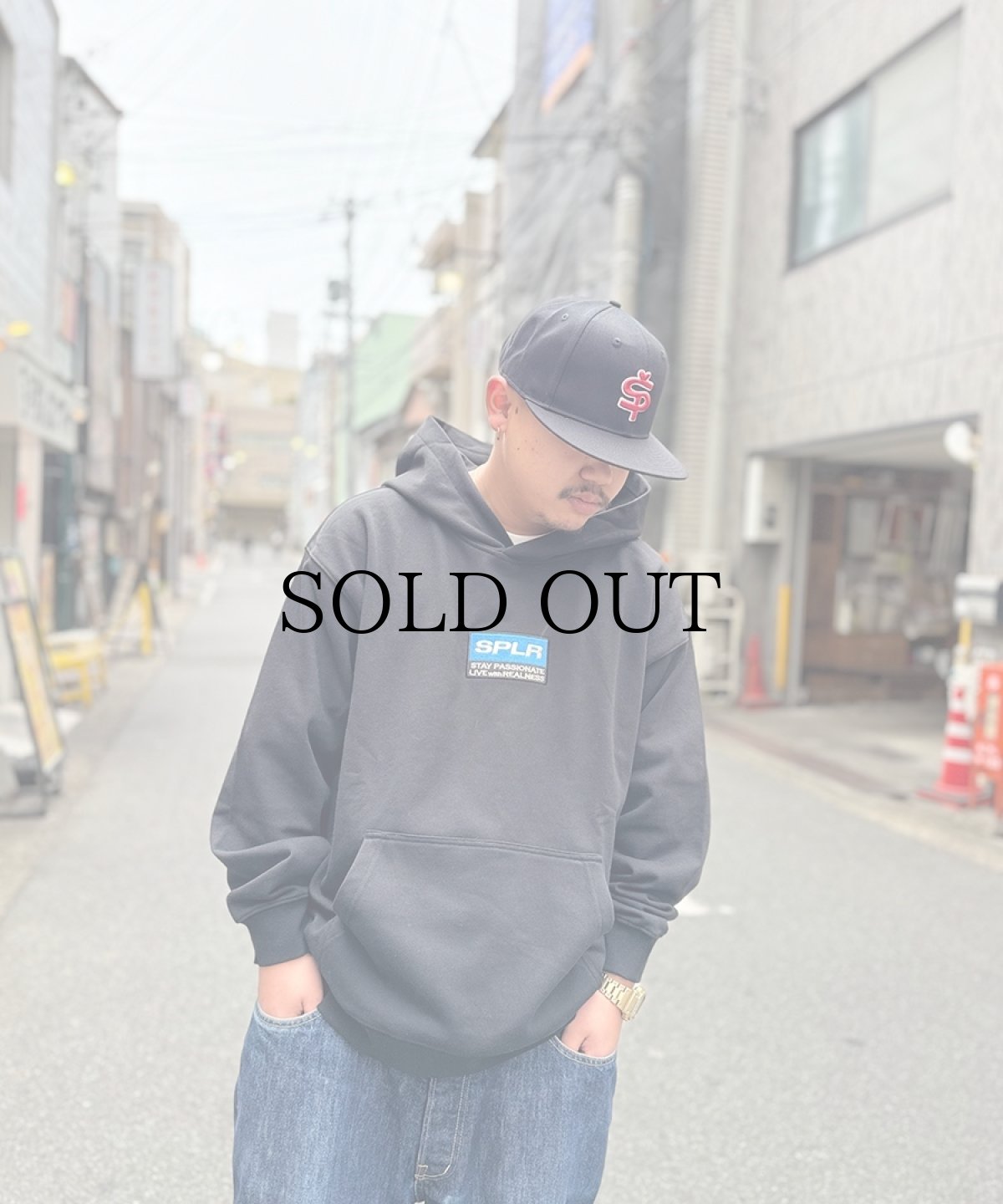 画像1: SPLR / Label Logo Hoodie (1)