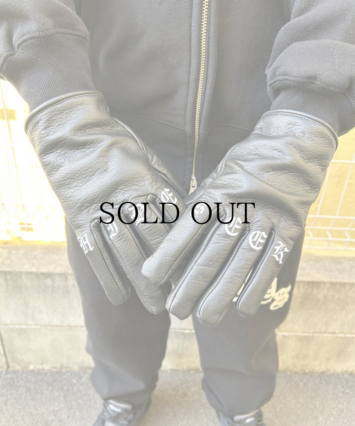 画像1: HIDEANDSEEK(ハイドアンドシーク) / Leather Gloves(24aw) (1)