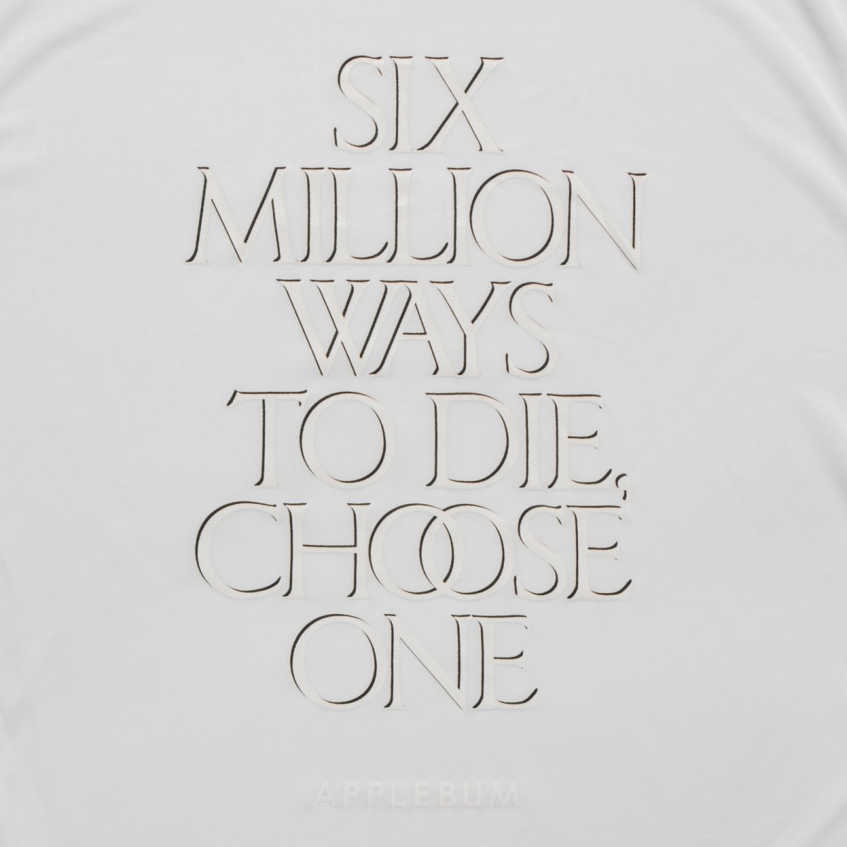 画像10: APPLEBUM(アップルバム) / “Six Million” Dry T-shirt [Show & Prove] (10)