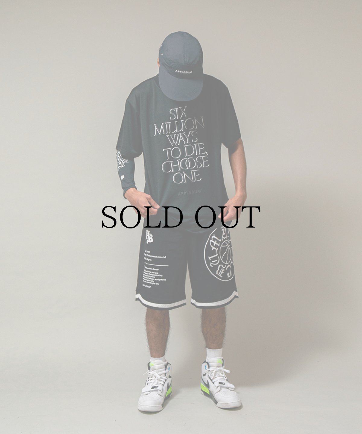 画像3: APPLEBUM(アップルバム) / “Six Million” Dry T-shirt [Show & Prove] (3)