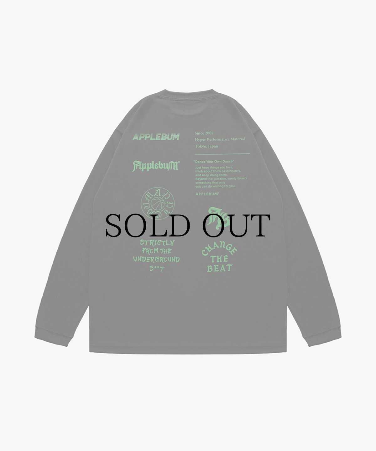画像2: APPLEBUM(アップルバム) / “Award Tour” Dry L/S T-shirt [Show & Prove] (2)