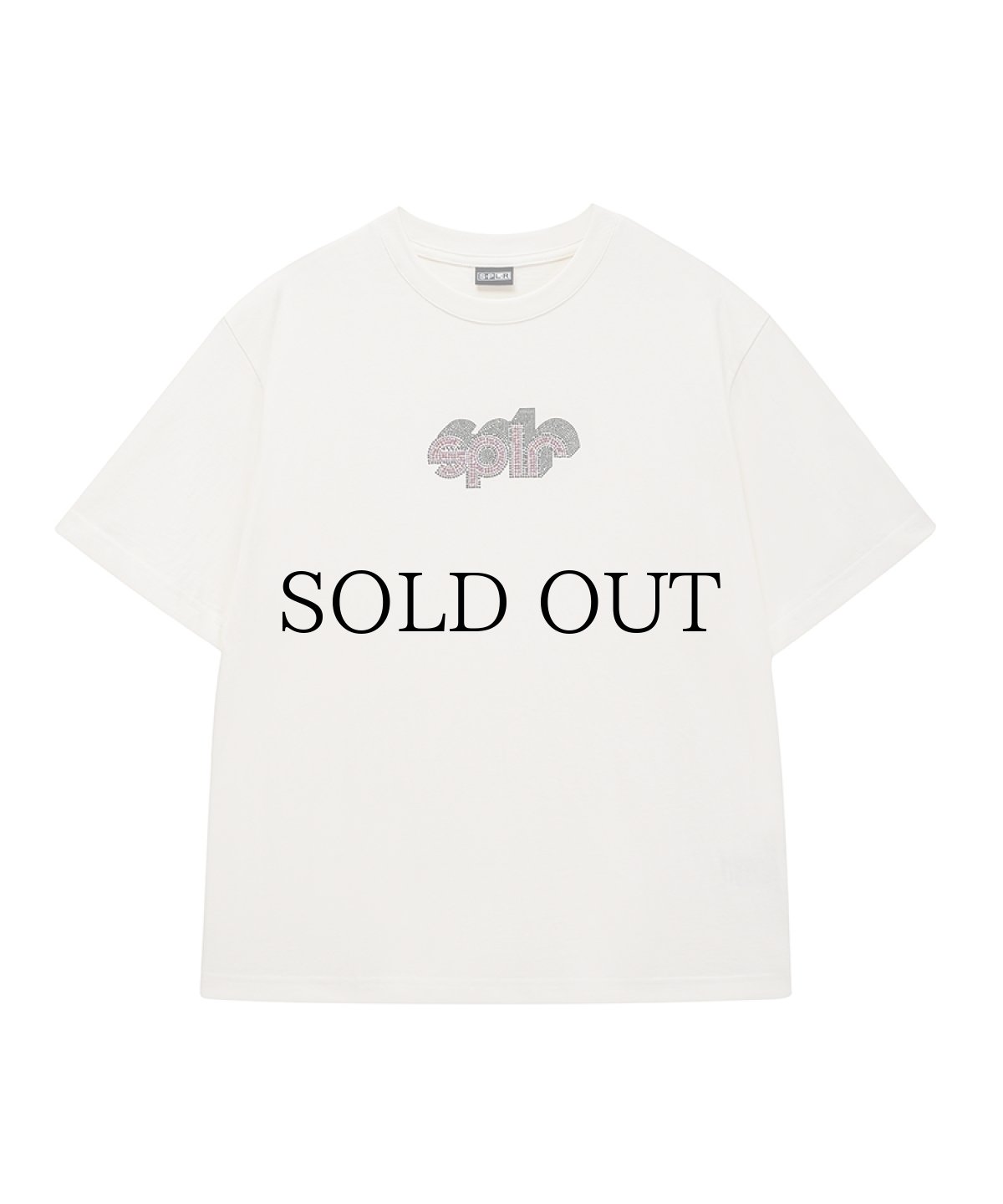画像1: SPLR / Rhinestone Logo Tee (1)