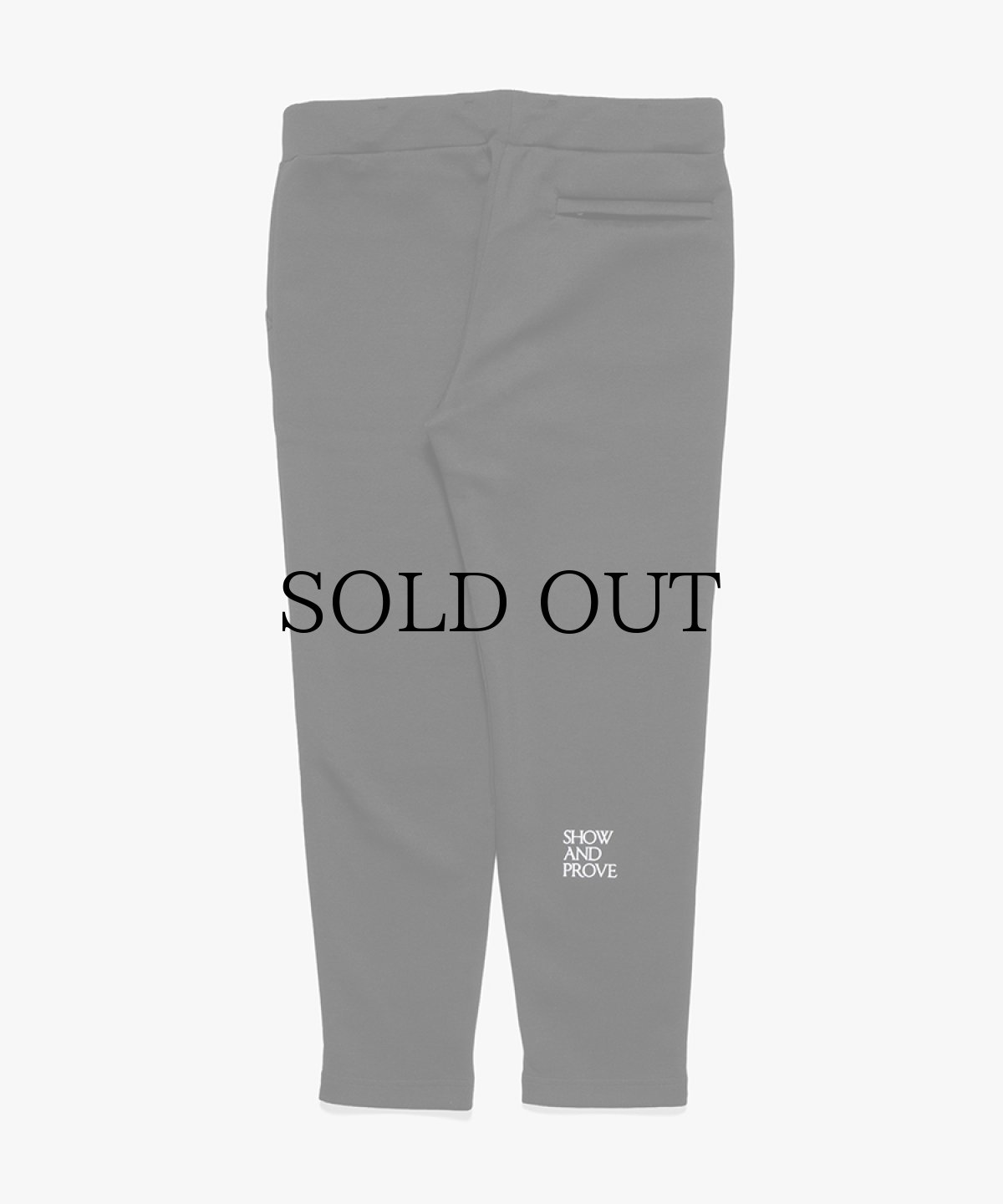 画像2: APPLEBUM(アップルバム) / Double Knit Pants [Show & Prove] (2)