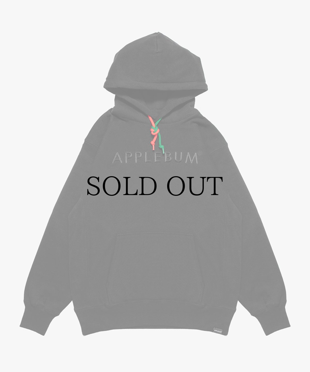 画像1: APPLEBUM(アップルバム) / Black Logo Sweat Parka (1)