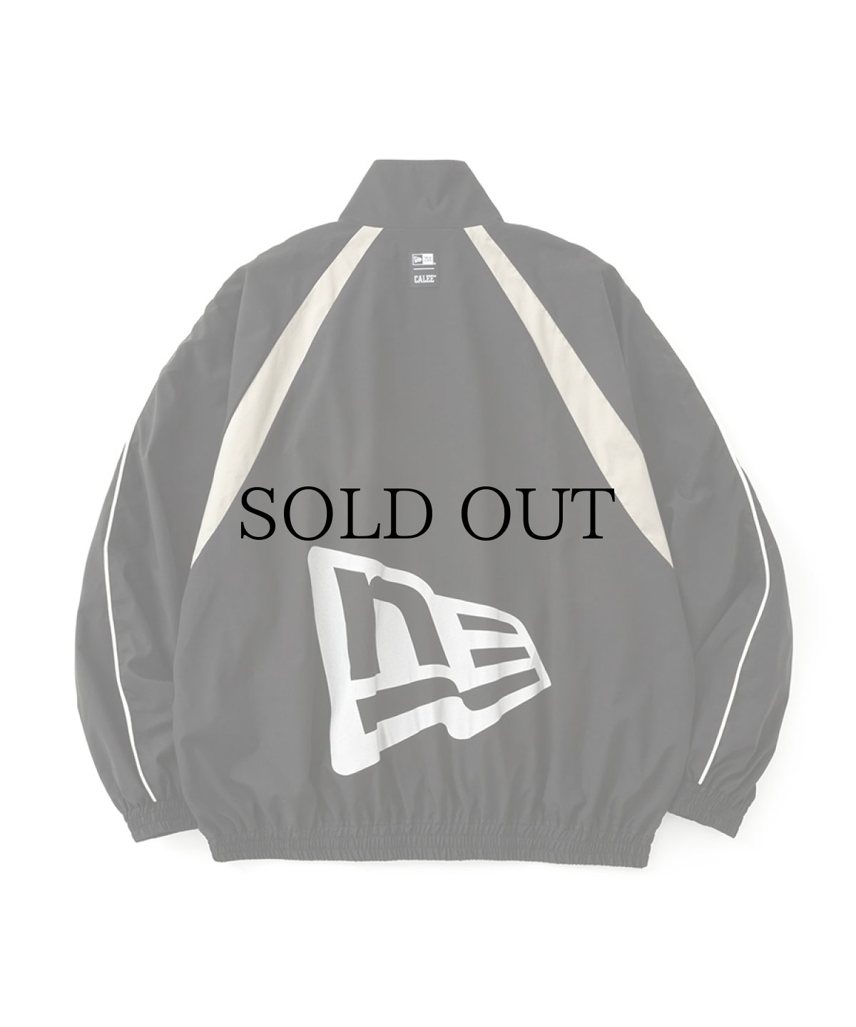 画像2: CALEE(キャリー) / × NEWERA®︎ CALEE LOGO OVERSIZED PIPING TRACK JACKET <EXCLUSIVE> (2)