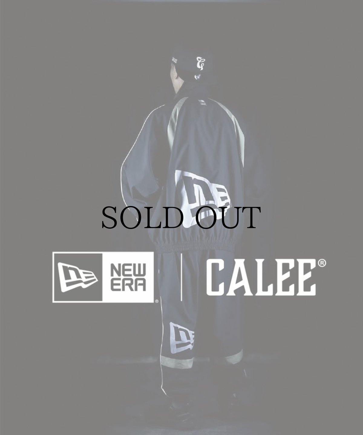 画像13: CALEE(キャリー) / × NEWERA®︎ CALEE LOGO OVERSIZED PIPING TRACK JACKET <EXCLUSIVE> (13)