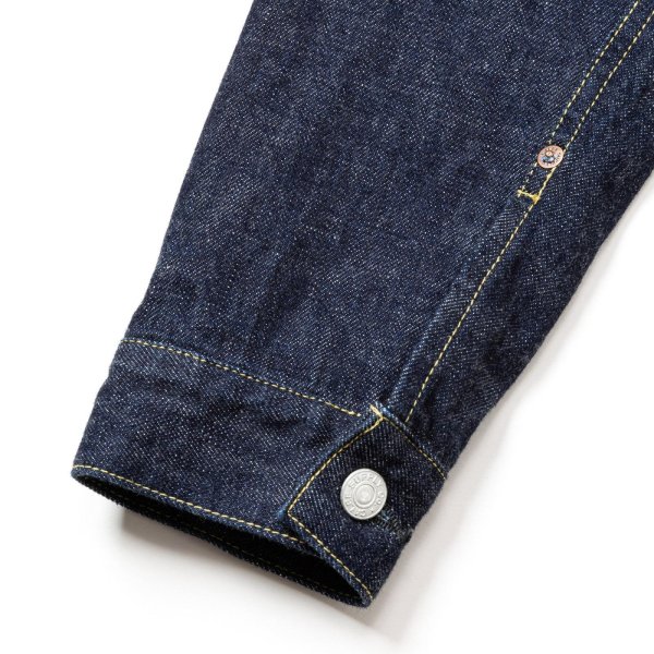 CALEE(キャリー) ジャケット 1ST TYPE NO COLLAR DENIM JACKET ＜OW