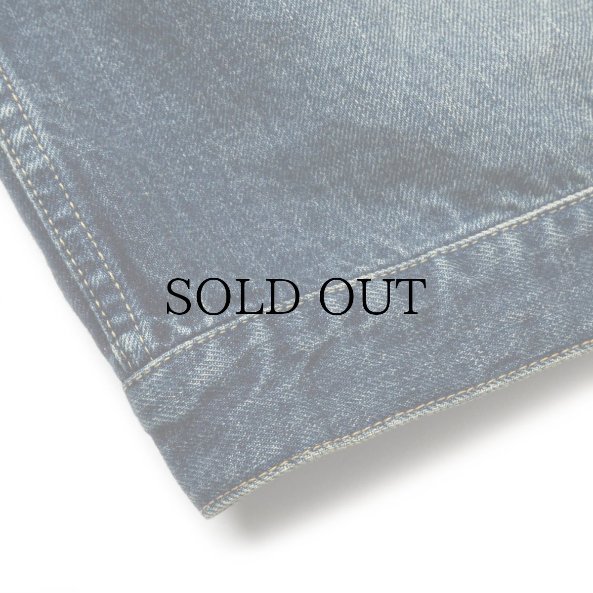画像7: CALEE(キャリー) / 1ST TYPE NO COLLAR DENIM JACKET <USED> (7)